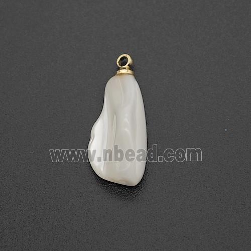 MOP Shell Pendant Freeform