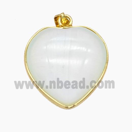 Gemstone Pendant, Gold Plated