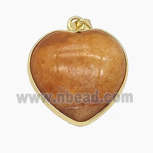 Gemstone Pendant, Gold Plated