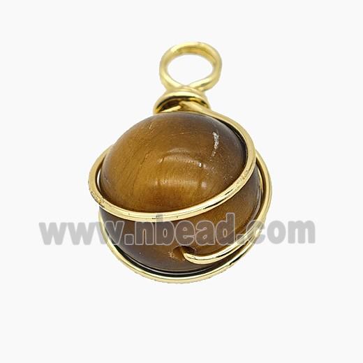 Gemstone Pendant, Platinum Plated