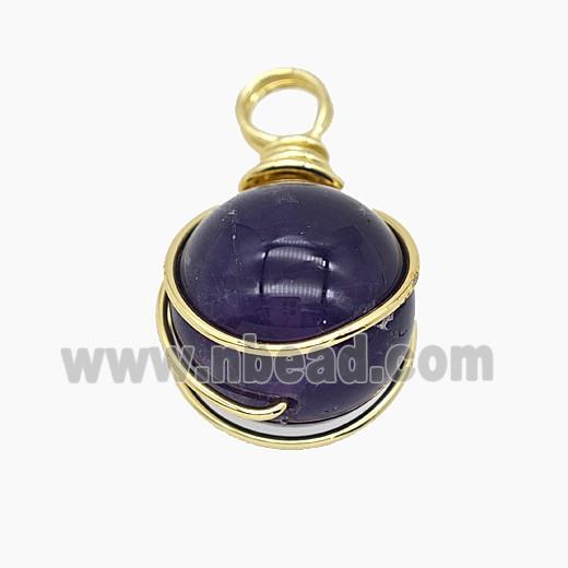 Gemstone Pendant, Platinum Plated