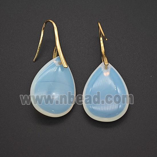 Gemstone Earring, gold Plated