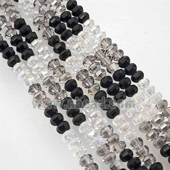 Crystal Glass Bead, faceted
