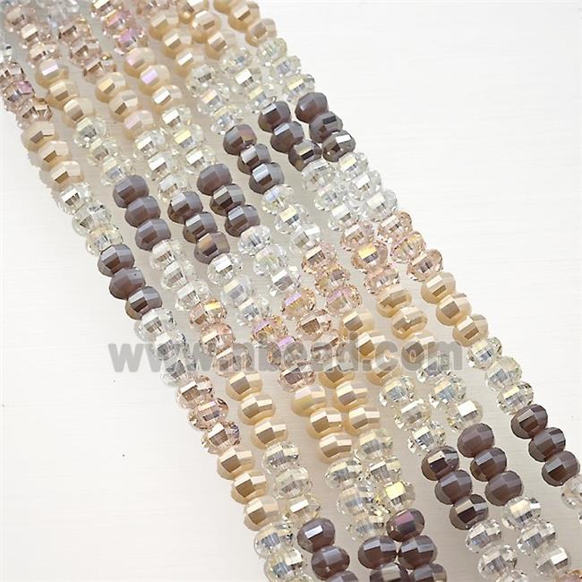 Crystal Glass Bead, faceted