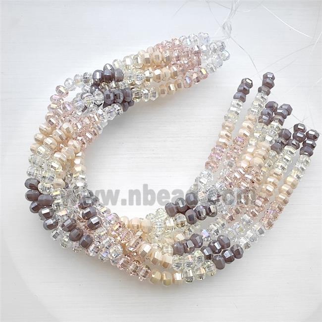 Crystal Glass Bead, faceted