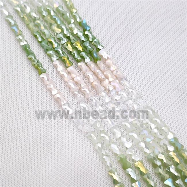 Crystal Glass Bead, faceted