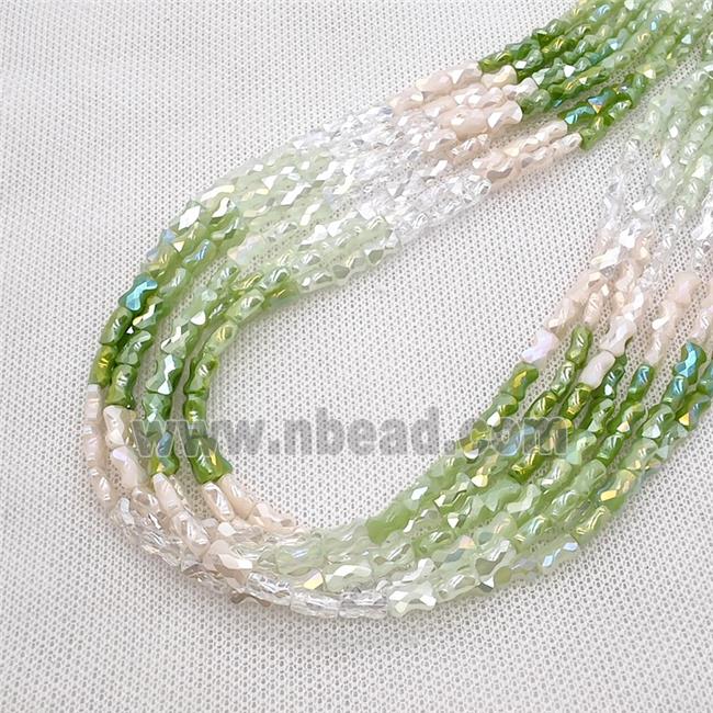 Crystal Glass Bead, faceted