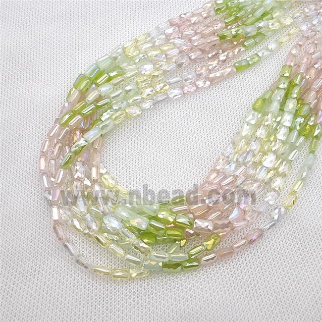 Crystal Glass Bead, faceted