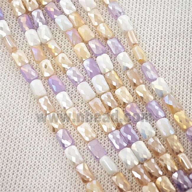 Crystal Glass Bead, faceted