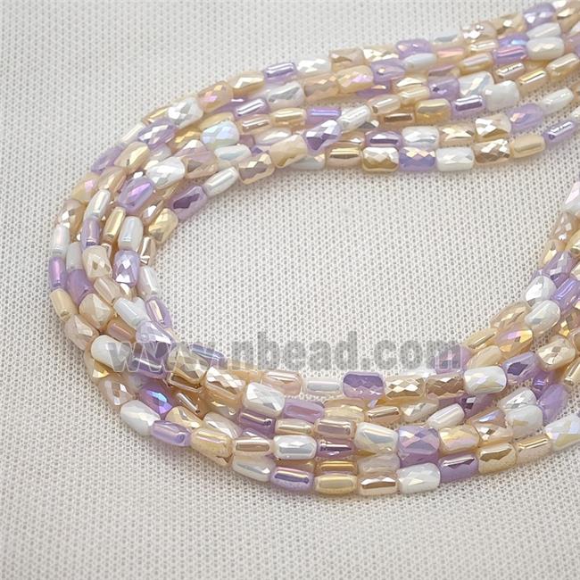 Crystal Glass Bead, faceted