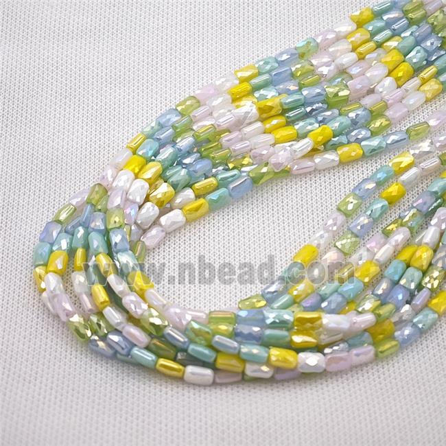 Crystal Glass Bead, faceted