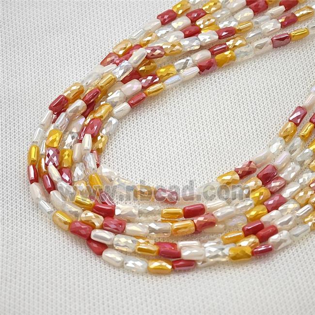 Crystal Glass Bead, faceted