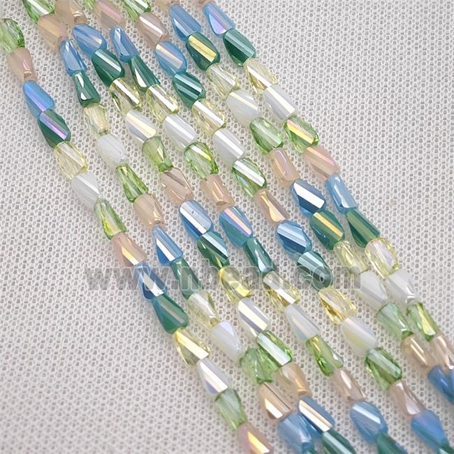 Crystal Glass Bead, faceted