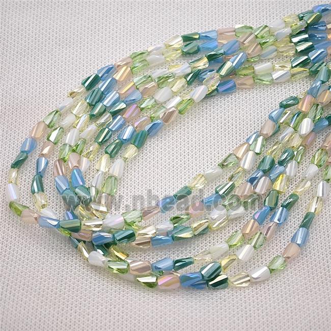 Crystal Glass Bead, faceted