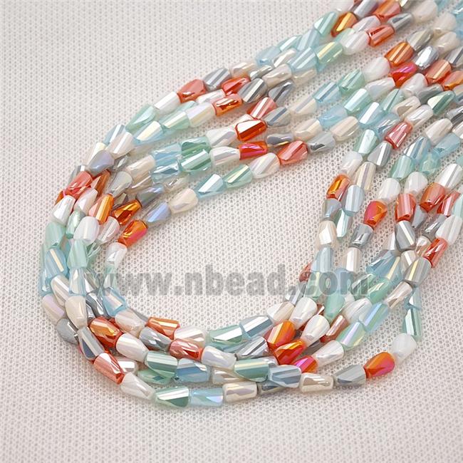 Crystal Glass Bead, faceted