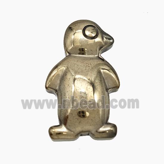 Hematite Penguin Decoration No-Hole