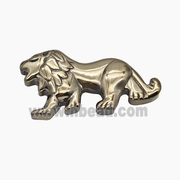 Hematite Lion Decoration No-Hole