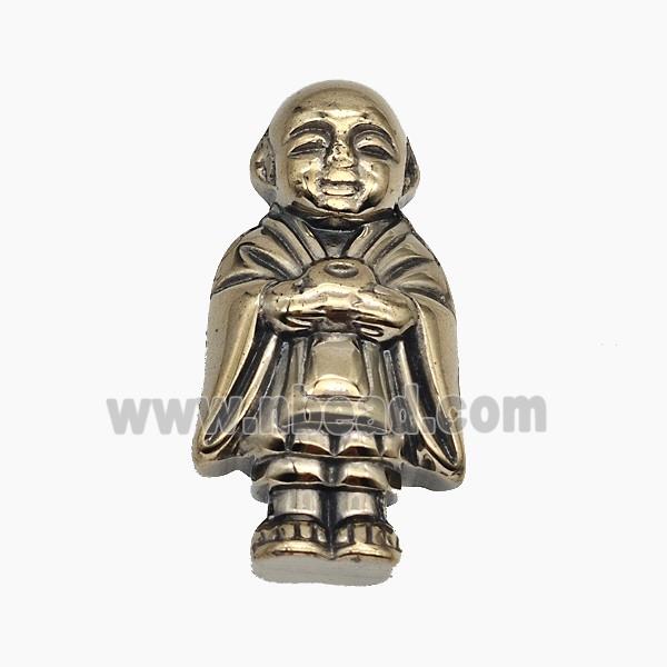 Hematite Buddha Decoration No-Hole