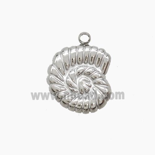 Stainless Steel Pendant, Gold plated