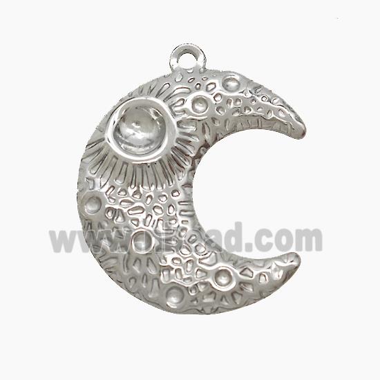 Stainless Steel Pendant, Gold plated