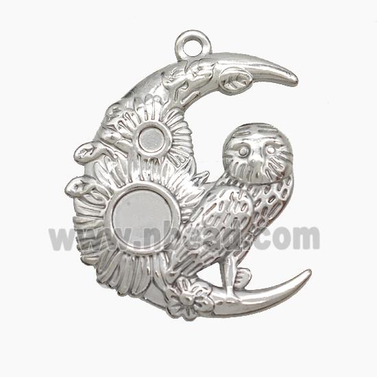 Stainless Steel Pendant, Gold plated