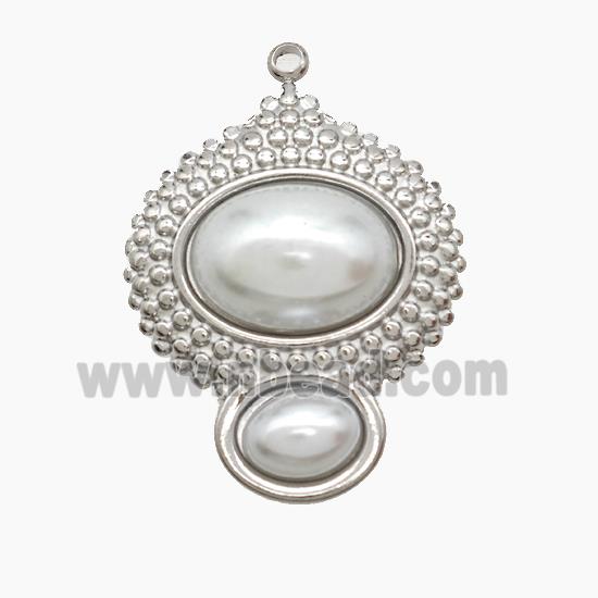 Stainless Steel Pendant, Gold plated
