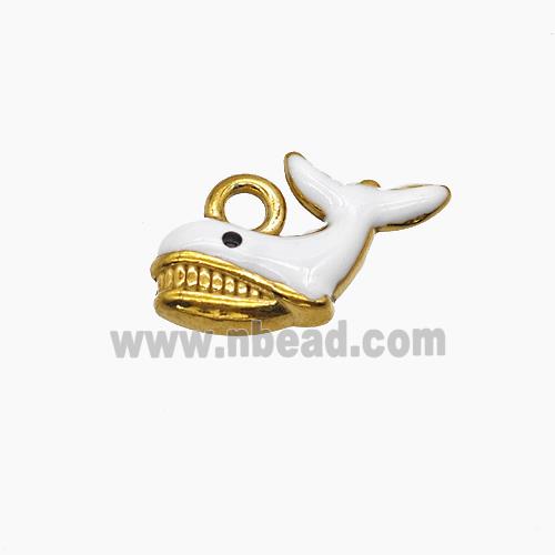 Stainless Steel Pendant, Gold plated