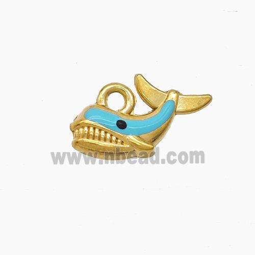 Stainless Steel Pendant, Gold plated