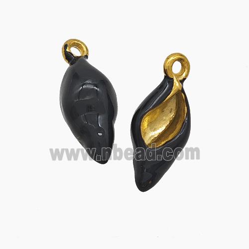 Stainless Steel Pendant, Gold plated