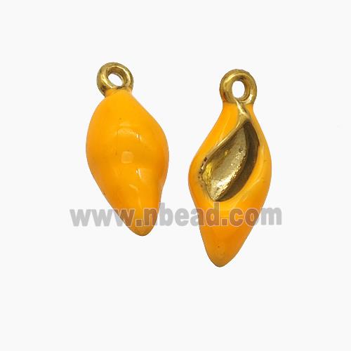 Stainless Steel Pendant, Gold plated