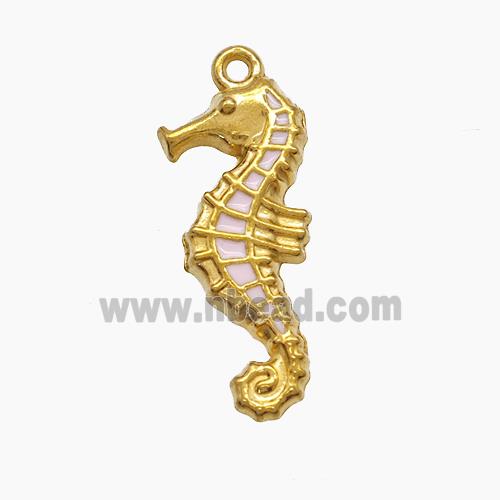 Stainless Steel Pendant, Gold plated