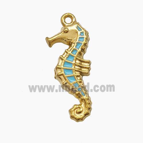 Stainless Steel Pendant, Gold plated
