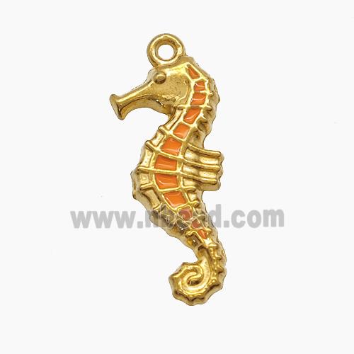 Stainless Steel Pendant, Gold plated