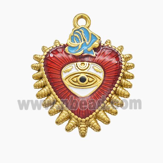 Stainless Steel Pendant, Gold plated