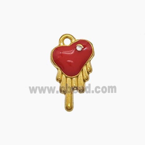 Stainless Steel Pendant, Gold plated