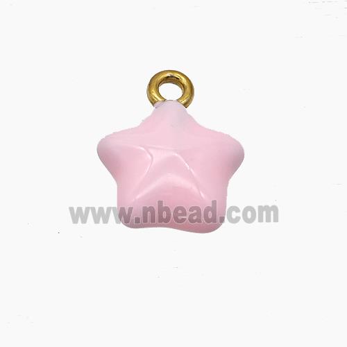 Stainless Steel Pendant, Gold plated
