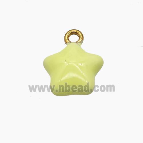 Stainless Steel Pendant, Gold plated