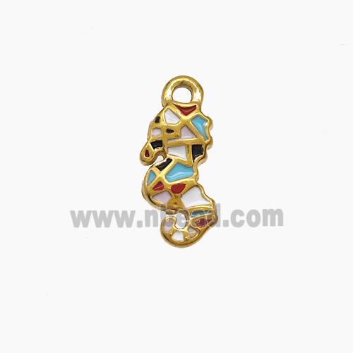 Stainless Steel Pendant, Gold plated
