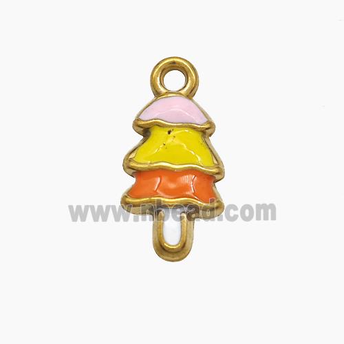 Stainless Steel Pendant, Gold plated