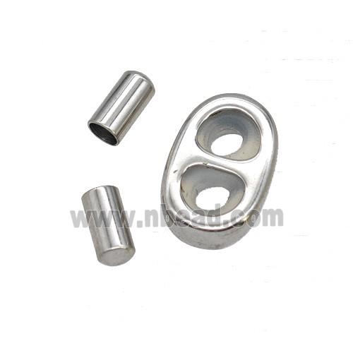 Raw Stainless Steel CordEnd