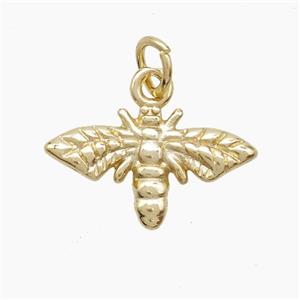 Copper Pendant, Gold Plated, approx 10-18mm