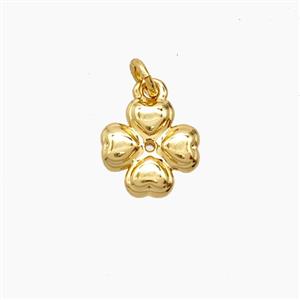 Copper Pendant, Gold Plated, approx 8mm