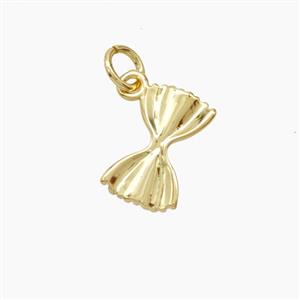 Copper Pendant, gold plated, approx 8-13mm