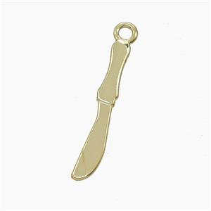 Copper Pendant, Gold Plated, approx 4-25mm