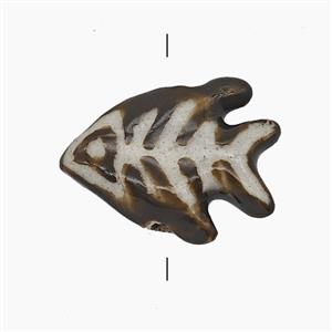 Resin Bead, Gold Plated, approx 17-20mm