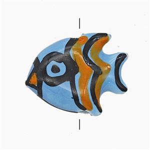 Resin Bead, Gold Plated, approx 17-20mm