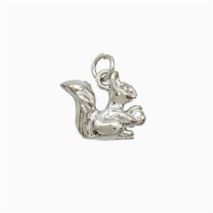 Copper Pendant Pave Zircon, Gold Plated, approx 8-12mm