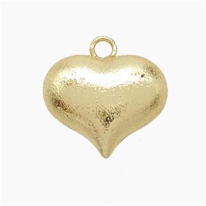 Copper Pendant, Gold Plated, approx 18mm