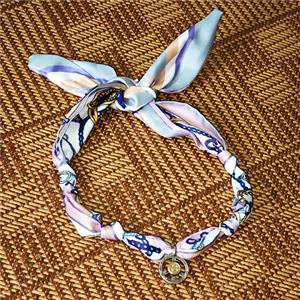 Polyester Fabric Necklace With Sun, approx 20mm, 68cm length