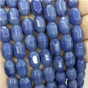 Natural Blue Aventurine Prism Beads, approx 10-14mm